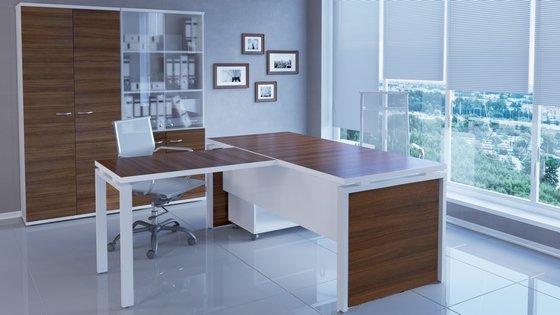 Итальянская мебель в кабинет Steel Evo